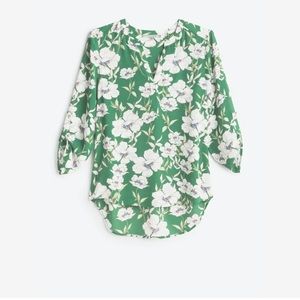 Daniel Rainn Koda Split Neck Blouse - Size Large